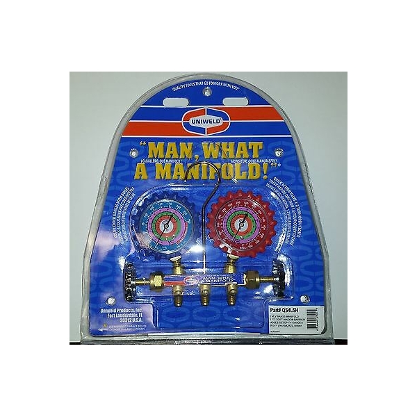 UNIWELD Μανόμετρα made in USA R-410a  Manifold QS4L 3H5